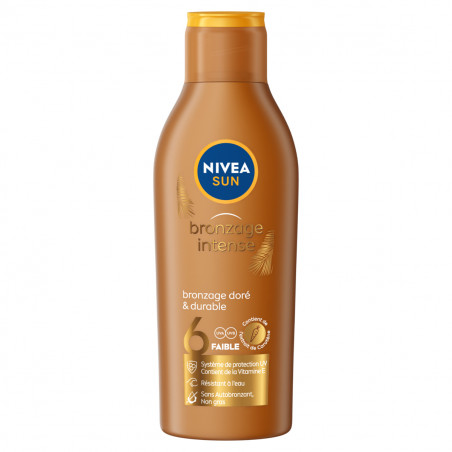 Protection solaire Lait NIVEA SUN FPS 6 Bronzage Intense 200ml