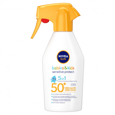 Protection Solaire Pistolet Babies & Kids Peaux Sensibles FPS 50+ NIVEA SUN 270 ml 