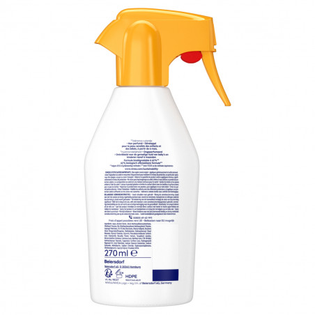 Protection Solaire Pistolet Babies & Kids Peaux Sensibles FPS 50+ NIVEA SUN 270 ml 
