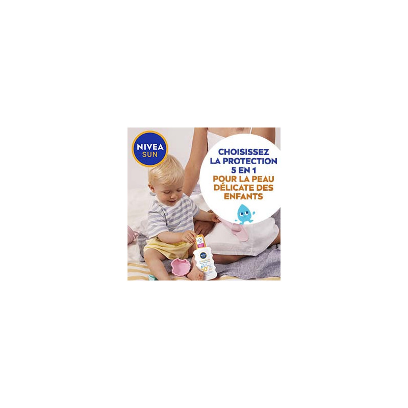 Protection Solaire Pistolet Babies & Kids Peaux Sensibles FPS 50+ NIVEA SUN 270 ml 