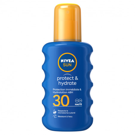 Protection solaire spray NIVEA FPS 30 Protect & Hydrate 200ml
