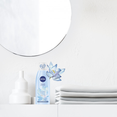 Lotion tonique NIVEA Fraîcheur Lotus sacré Peaux normales 200 ml