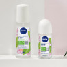 Pack de 4 - Déodorant Vaporisateur Femme NIVEA  Green Tea BIO Naturally Good 75ml