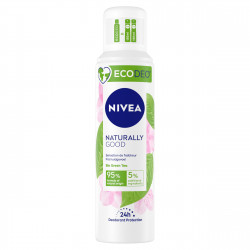 Pack de 4 - Déodorant ECODEO Femme NIVEA Green Tea BIO Naturally Good 125ml