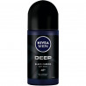 Pack de 4 - Déodorant Bille Homme NIVEA MEN Anti-transpirant Deep Darwood 50ml