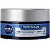 Pack de 2 - Crème nourrissante express homme NIVEA MEN aloe vera Protect & Care 50ml
