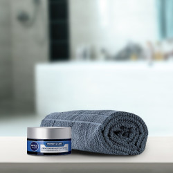 Pack de 2 - Crème nourrissante express homme NIVEA MEN aloe vera Protect & Care 50ml