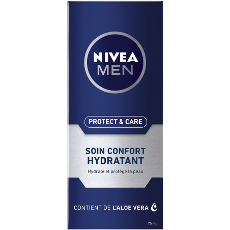 Pack de 2 - Soin visage confort hydratation homme NIVEA MEN aloe vera 75ml