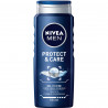 Pack de 6 - Gel douche 3en1NIVEA MEN Protect & Care 500ml