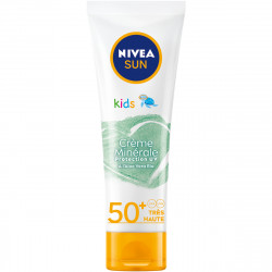 Pack de 2 - Crème Solaire Minérale Enfants NIVEA Aloe Vera BIO FPS 50+ Protection Minérale 50ml