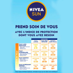 Pack de 2 - Protection solaire lait NIVEA FPS 30 Protect & Bronze 200ml 2