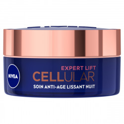 Pack de 2 - Crème anti-rides nuit NIVEA Elasticité Acide Hyaluronique Hyaluron Cellular Filler 50ml