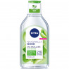 Pack de 3 - Eau Micellaire Démaquillante NIVEA Aloe Vera Bio  Tous Types de Peaux NATURALLY GOOD 400ml