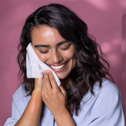 Pack de 6 - Lingettes démaquillantes NIVEA Visage & Yeux Peaux Sèches 100% fibres végétales 20 lingettes