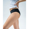 Culotte menstruelle T40 convenant aussi aux fuites légères - noire