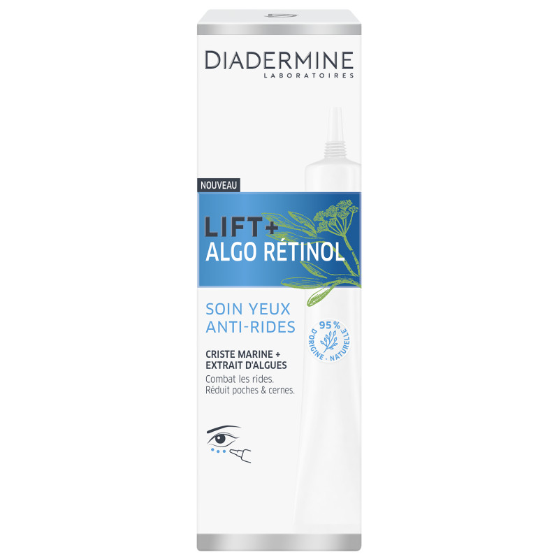 Diadermine - Lift+ Algo Retinol Soin Yeux - 15 Ml