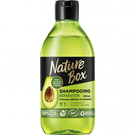 Nature Box  - Shampooing Réparation Avocat - 250 Ml