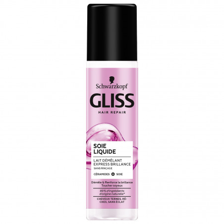 Gliss - Lait Démêlant Express Soie Liquide  - 200 Ml