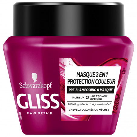 Gliss - Masque 2-En-1 Color Perfector - 300 Ml