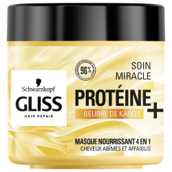 Gliss - Soin Miracle Nutrition - Karité - 400 Ml
