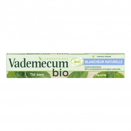 Vademecum - Dentifrice Bio - Blancheur Naturelle - 75 Ml