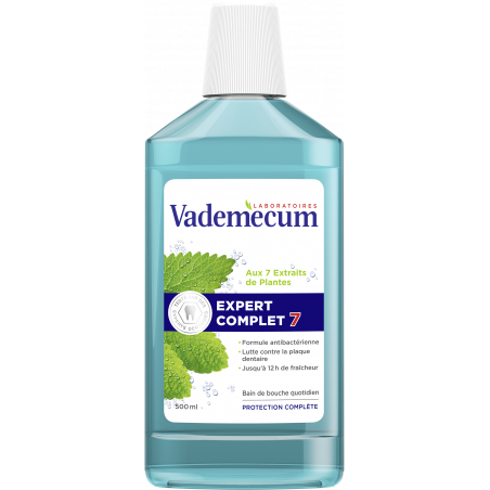 Vademecum - Bain De Bouche - Expert Complet 7 - 500 Ml