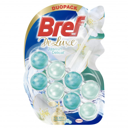 BREF WC Deluxe Jasmin Délicat Duo-Pack