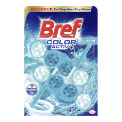 Lot de 10 - BREF WC - Color Activ+ Lagon Duo-Pack