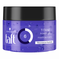 Pack de 2 - Taft - Power Gel Pot Titane - 250 Ml