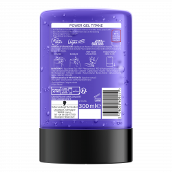 Pack de 2 - Taft - Power Gel Tube Titane - 300 Ml