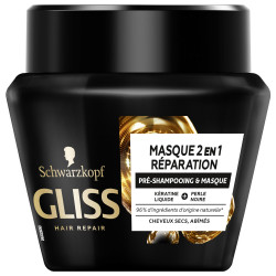 Pack de 6 - Gliss - Masque 2-En-1 Réparation Ultimate Repair - 300 Ml