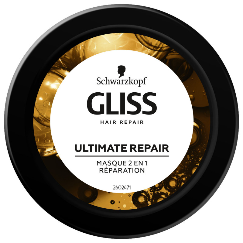 Pack de 6 - Gliss - Masque 2-En-1 Réparation Ultimate Repair - 300 Ml