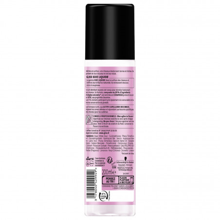 Pack de 6 - Gliss - Lait Démêlant Express Soie Liquide  - 200 Ml Pack de 6 - Gliss - Lait Démêlant Express Soie Liquide  - 200 Ml