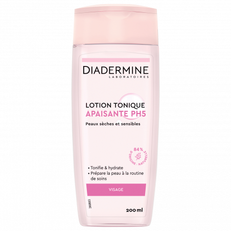 Pack de 2 - Diadermine - Lotion Tonique Apaisante Ph5 - 200 Ml