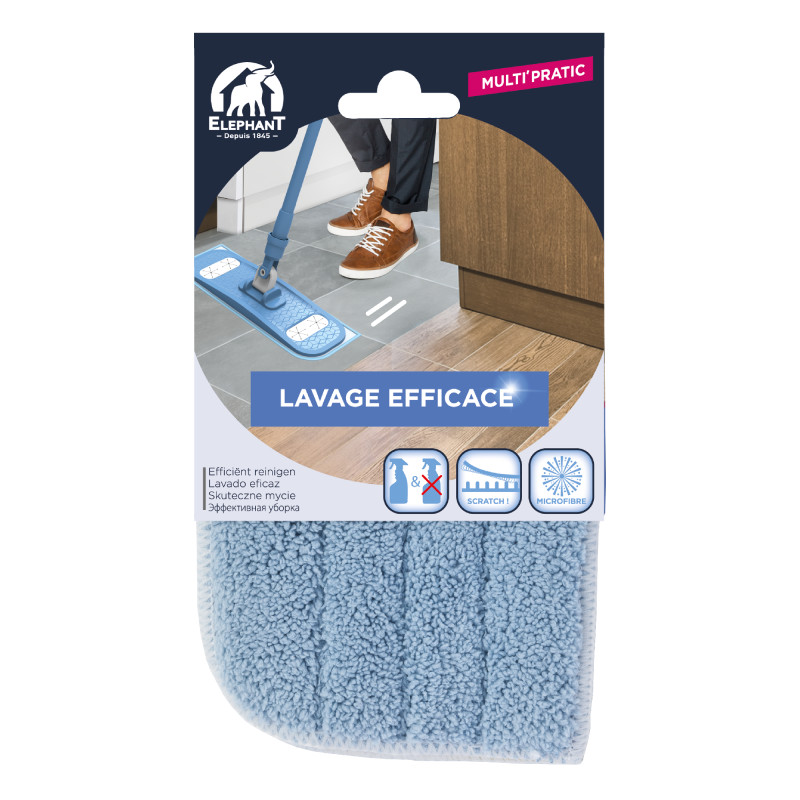 Elephant - Lot Balai Multipratic Spray + 2 recharges Multipratic Spray