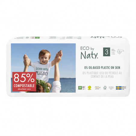 50 Couches écologiques - T3, 4-9kg