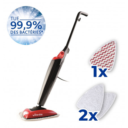 Vileda - Balai vapeur Steam Power Pad