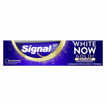 SIGNAL Dentifrice Blancheur White Now Gold 75ml