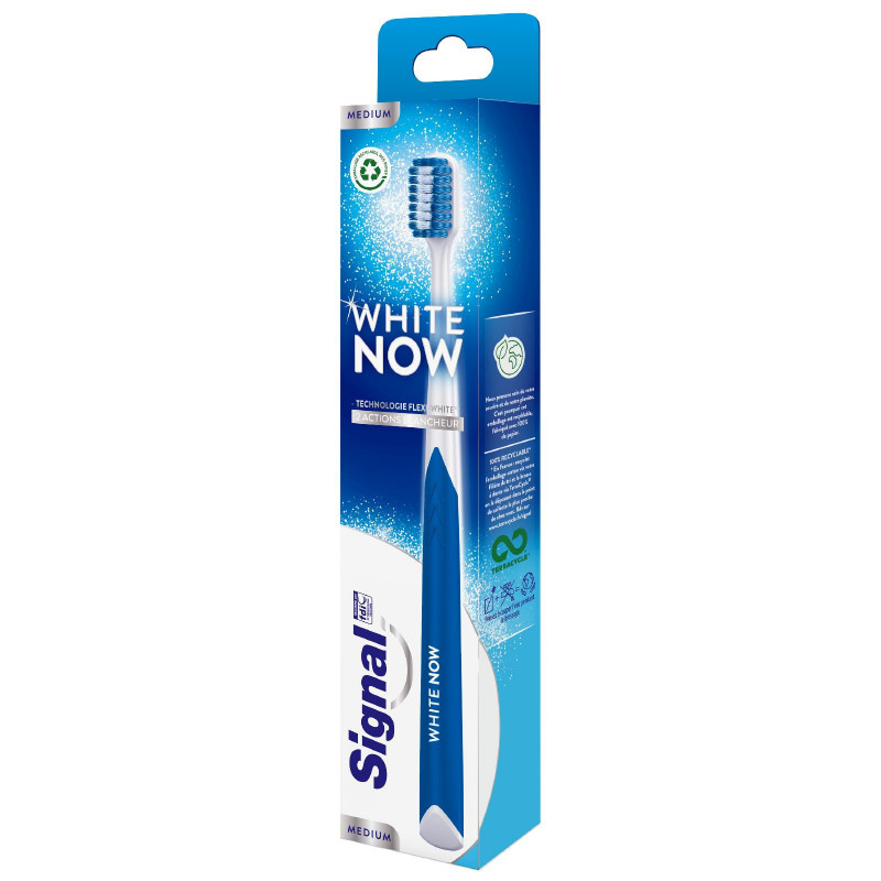 SIGNAL White Now Brosse à Dents Medium