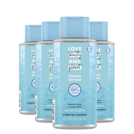 Love Beauty And Planet Shampooing Femme Fraîcheur Marine 400ml Love Beauty And Planet Shampooing Femme Fraîcheur Marine 400ml
