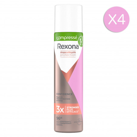 REXONA WOMAN DEODORANT Maximum Protection Floral Compressé