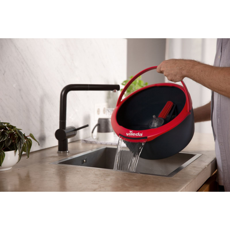 Vileda - Spin & Clean - Set complet seau et balai