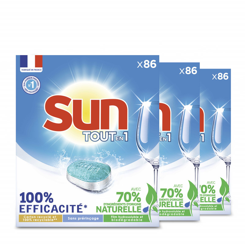 Sun Tablettes Tout en 1 Standard Efficace&Respectueux x86