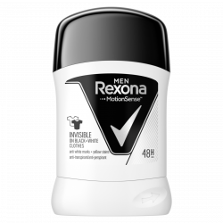 REXONA MEN Déodorant Homme Stick Anti-Transpirant Black & White 50ml