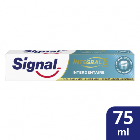 SIGNAL Dentifrice Integral 8 Antibacterien Interdentaire 75ml
