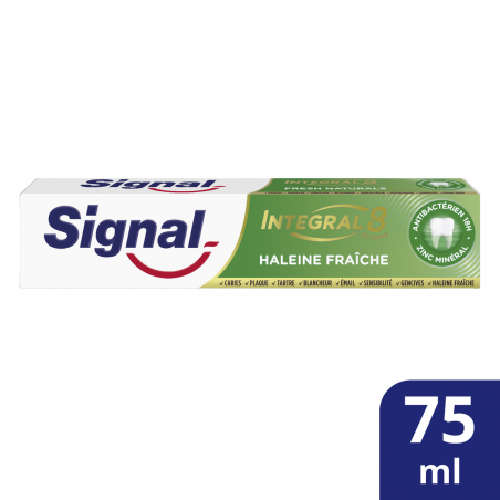 SIGNAL Dentifrice Integral 8 Antibacterien Haleine Fraiche 75ml