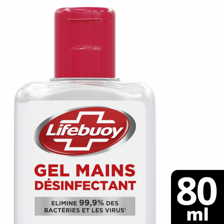 LIFEBUOY Gel Mains 80ml