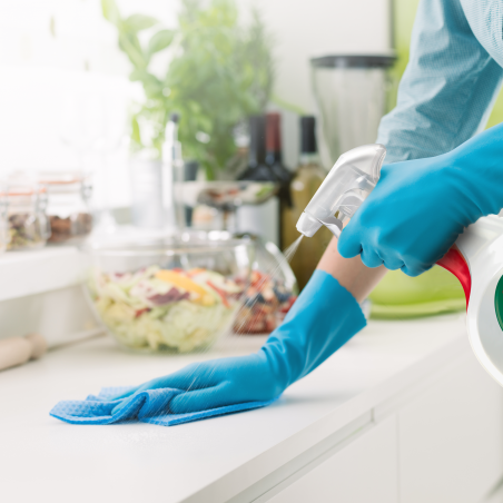 5x750ml Sprays Nettoyants Cif Cuisine et Salle de Bain 5 en 1 (Lot de 5x750ml)