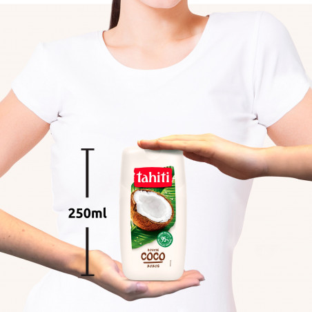 Pack de 6 - Gel douche Tahiti Coco Nourrissante - 250ml