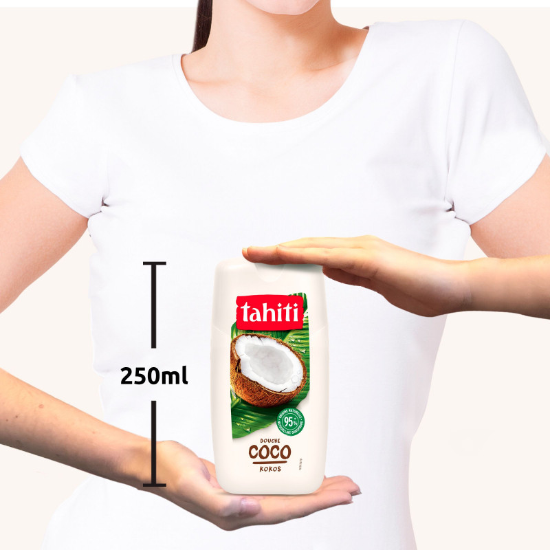 Gel douche Tahiti Coco Nourrissante - 250ml